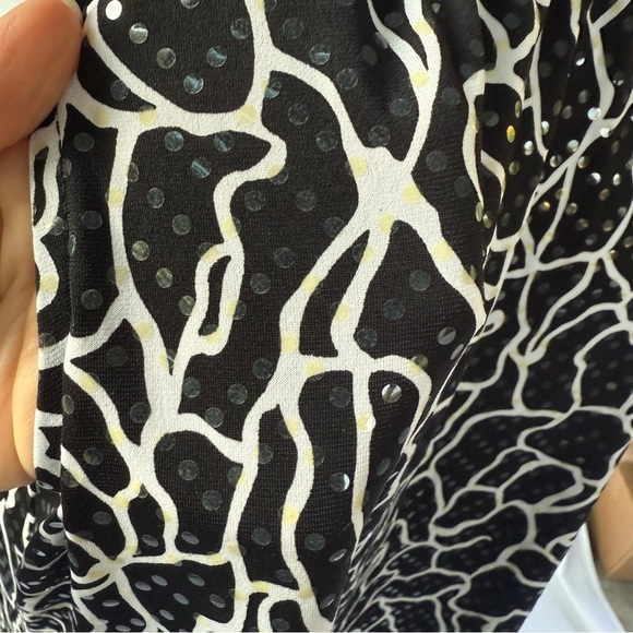 J.B.S. Vintage Black and White Sundress Size XL - Picture 3 of 7